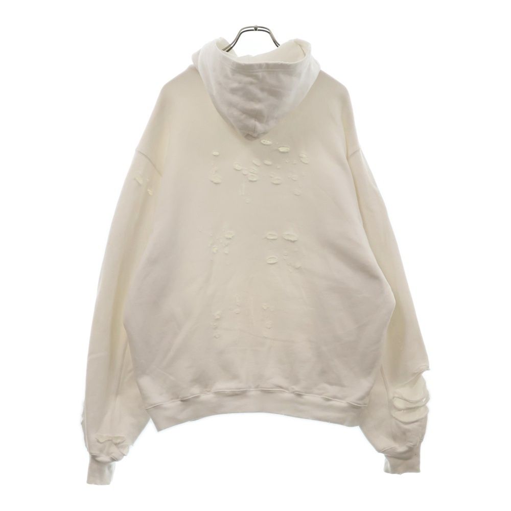BALENCIAGA (バレンシアガ) 21SS Caps Destroyed Hoodie デストロイ 