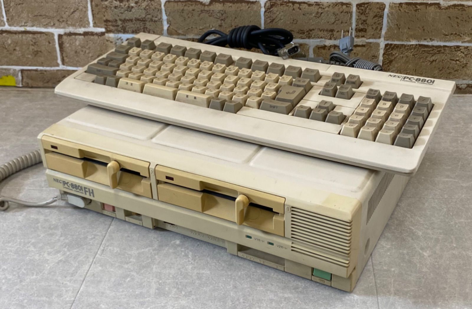 NEC PC-8801FH パソコン本体 キーボード ジャンク品 PC-8801 - メルカリ