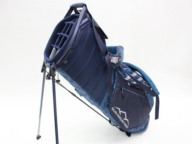 キャディバッグ サンマウンテン 14分割 10.5 ネイビー ハワイ 超希少