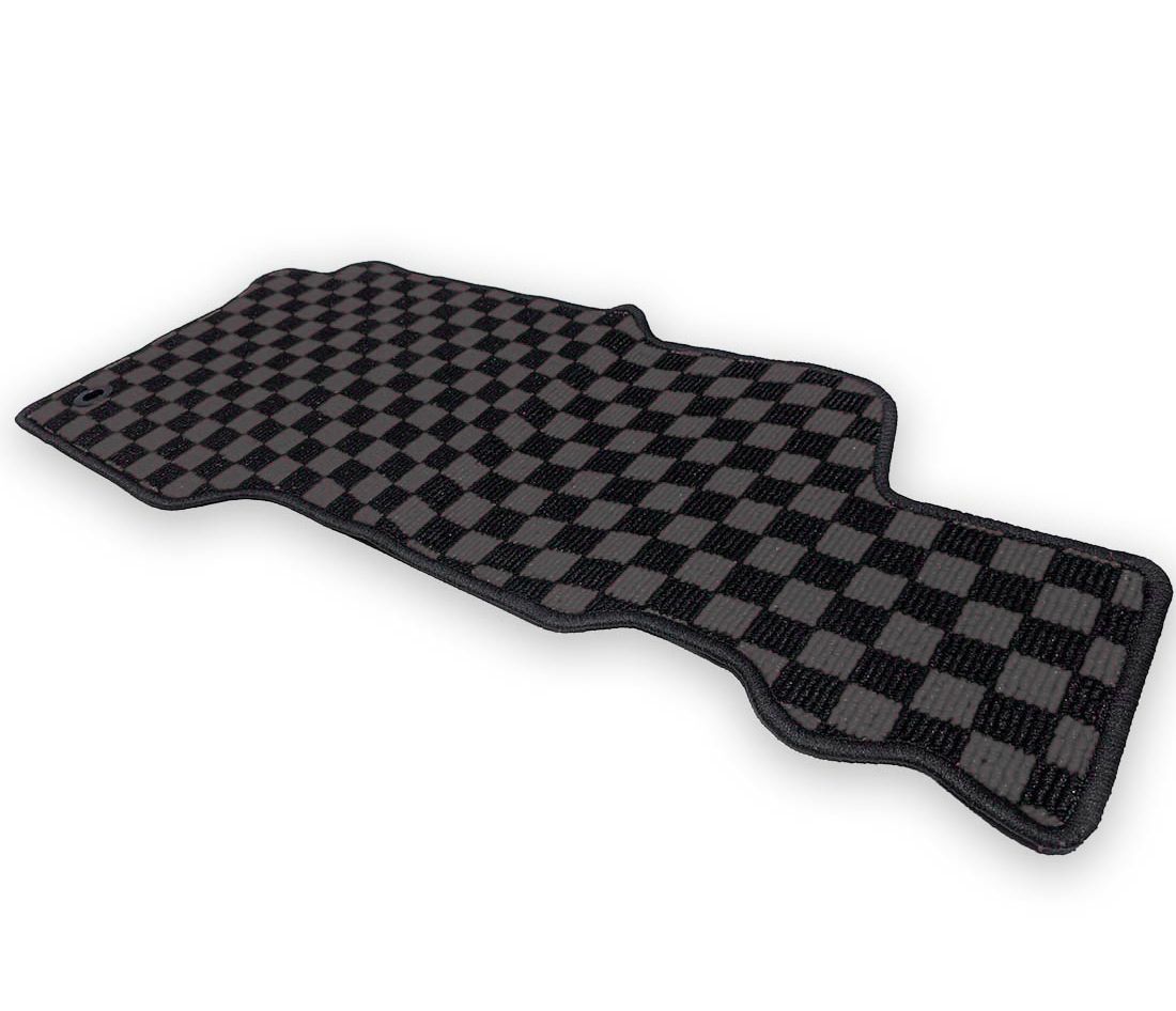 いすゞ 23エルフ ローキャブ専用 フロアマット カーマット チェック 