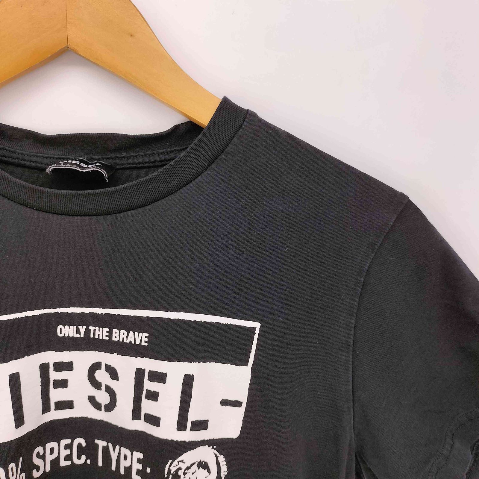 ディーゼル DIESEL テキストプリント クルーネックTシャツ