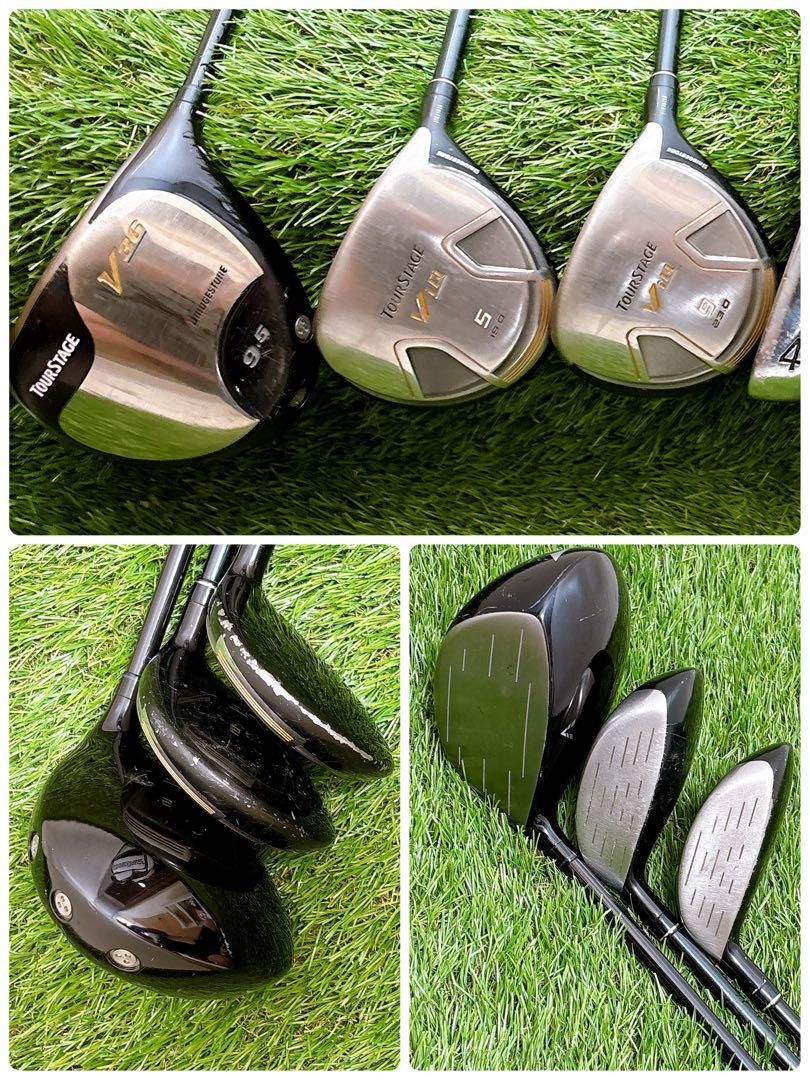 初心者メンズゴルフクラブセット ゴルフクラブ メンズセット 初心者 ツアーステージ X-DRIVE N1677