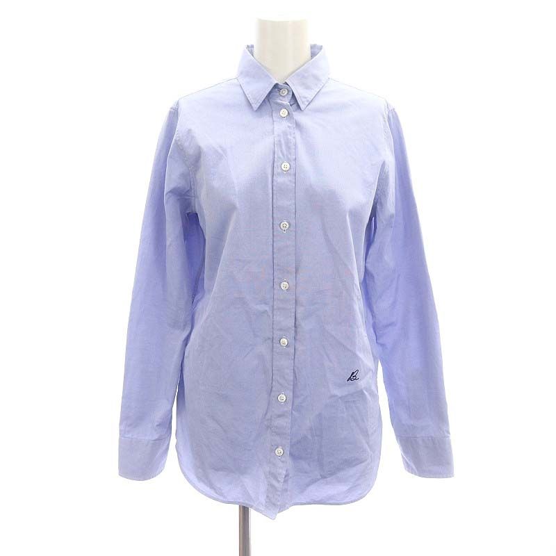 マディソンブルー MADISONBLUE 22SS シャンブレーシャツ 長袖 02 M 青