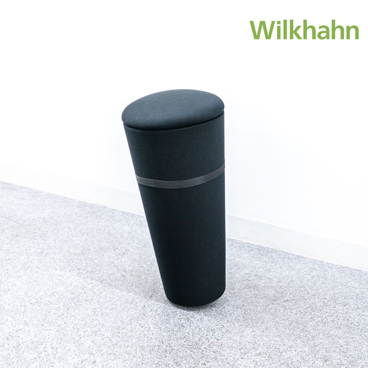 展示品 Wilkhahn ウィルクハーン 202 range Stand-up レンジ スタンドアップ スツール ファイバーフレックス ブラック トルステン フランク 定価9万 1
