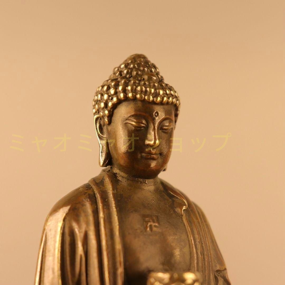 銅製 仏像 阿弥陀仏像立像 彫刻 開運 風水 家居 仏堂奉納 工芸品 置物 銅製 仏像 阿弥陀仏像立像 彫刻 開運 風水 家居 仏堂奉納 工芸品