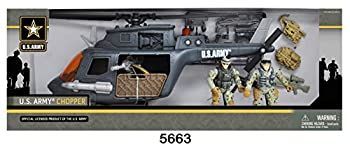 アメリカ陸軍 チョッパー・プレイセット 兵士モデル2体付 中古】アメリカ陸軍 チョッパー・プレイセット 兵士モデル2体付