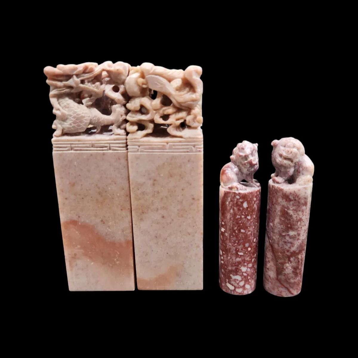 中国美術 篆刻 高級石材 篆刻用 中国 印材 寿山 落款 書道具 未使用 古