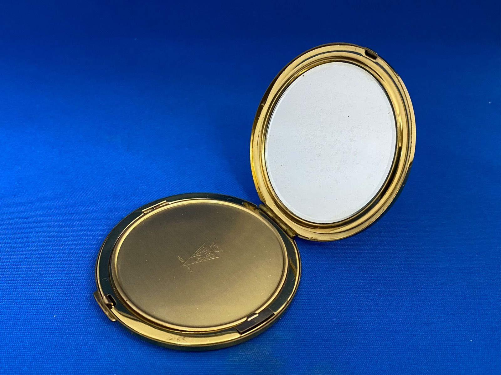 昭和レトロ　人気番組　11PM　非売品　コンパクト　ミラー　鏡　イレブンピーエム 昭和レトロ 人気番組 11PM 非売品 コンパクト ミラー 鏡