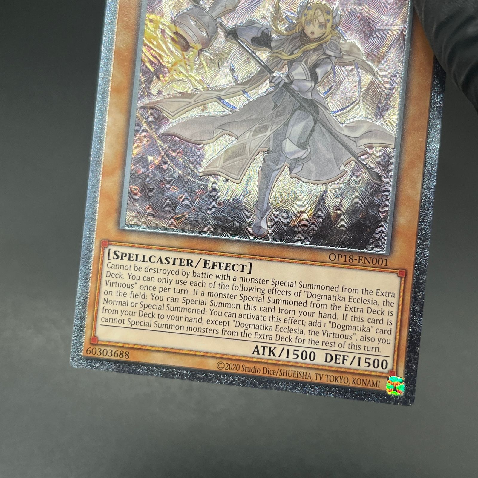 遊戯王 教導の聖女エクレシア アルティメットレア レリーフ 英語