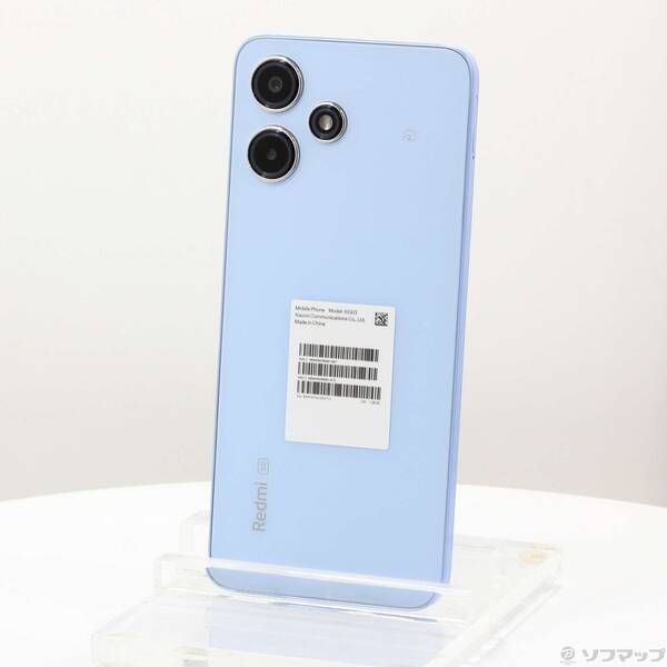 中古品〕 Redmi 12 5G 128GB スカイブルー XIG03 au SIMフリー【276】