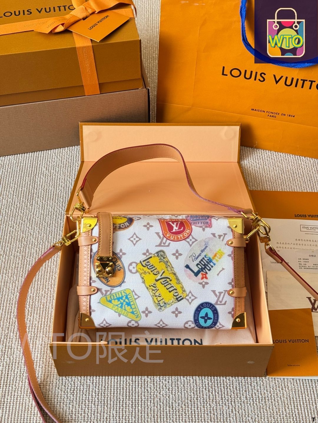 今日WTO】Louis Vuitton Side Trunk ソフトボックスバッグ-WTO