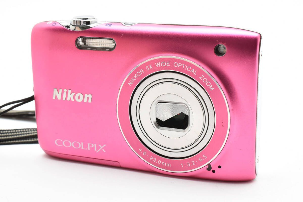 ecoま】NIKON COOLPIX S520 ピンク コンパクトデジタルカメラ