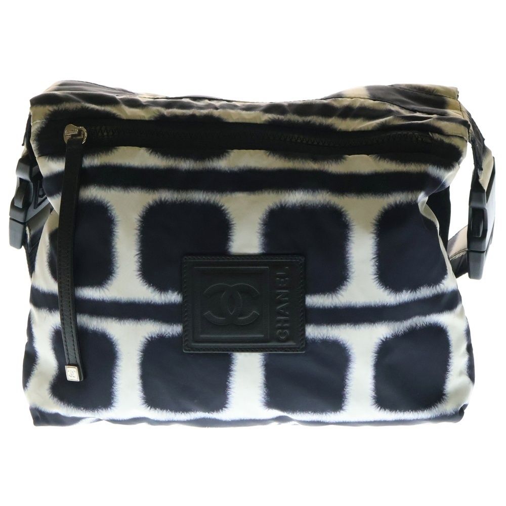 CHANEL (シャネル) スポーツライン ココマーク レザーロゴパッチ