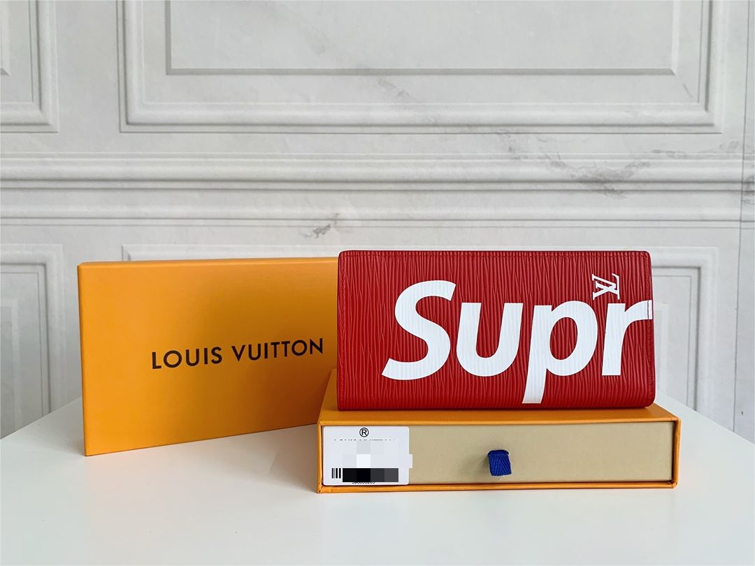 LOUIS VUITTON × SUPREME 二つ折り長財布