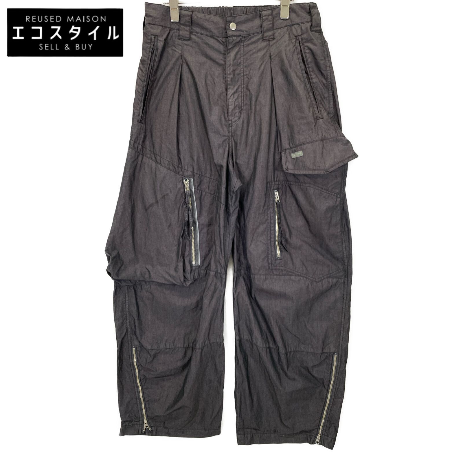 PUBLIC TOKYO パブリックトウキョウ 154540006 グレー SHIOTA オーバーダイアシメカーゴ 1