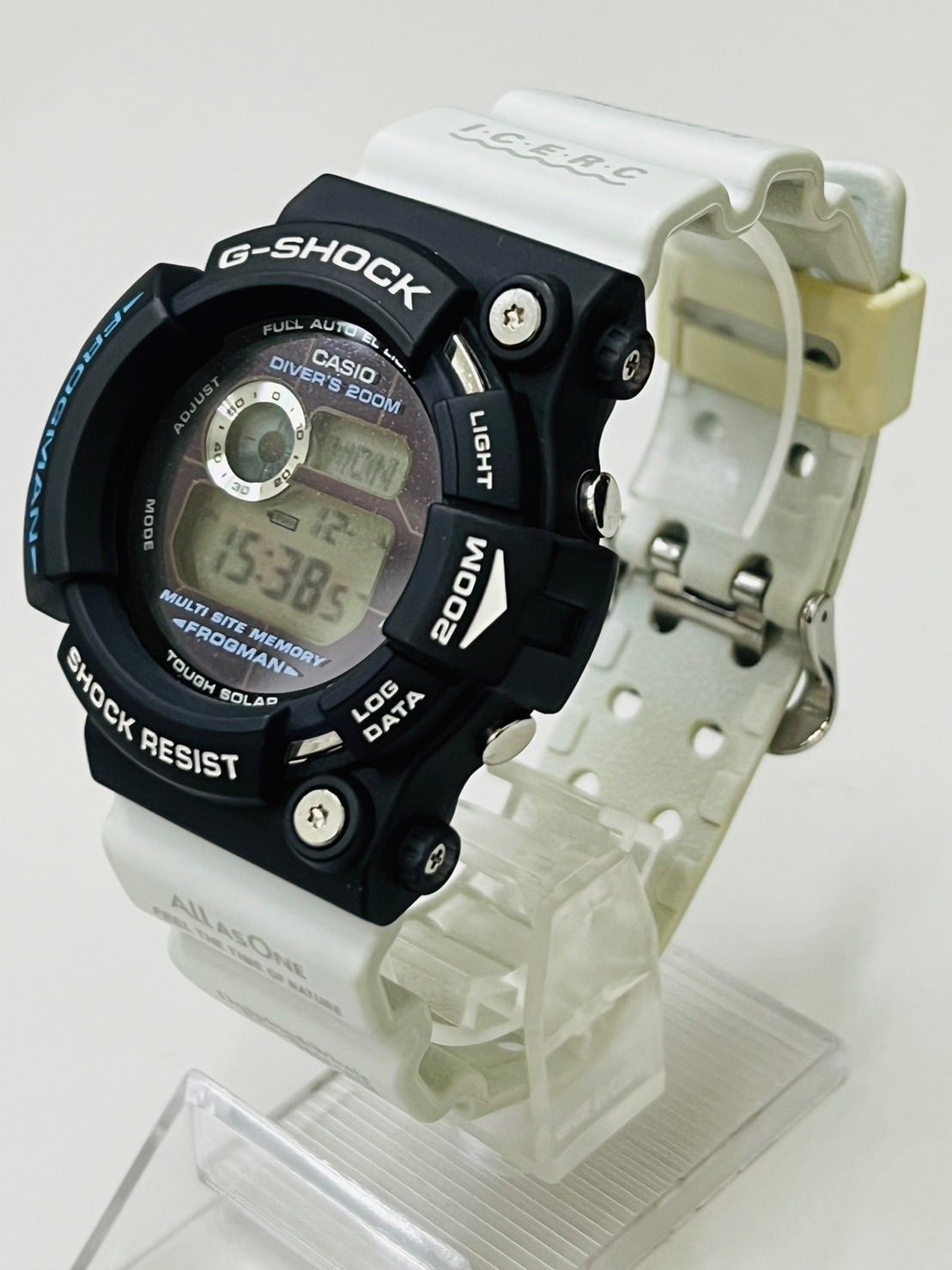 二次電池交換済】G-SHOCK Gショック FROGMAN フロッグマン コバルトウェーブ 05年 イルクジ GW-205K-2JR - メルカリ