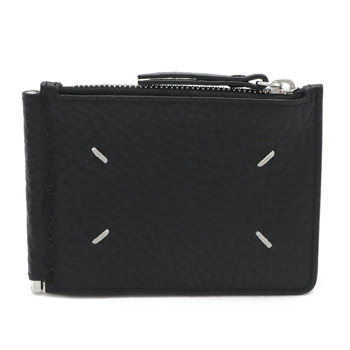 サンローランパリ マネークリップ クロコ型押し YSLロゴ レザー カード