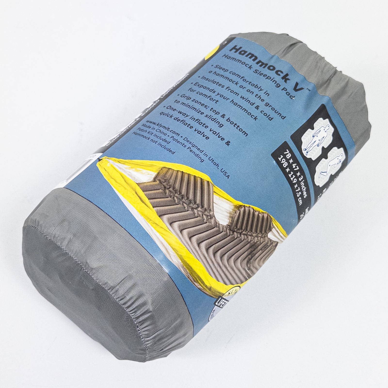 OneSize グレー系 Klymit クライミット ハンモック ブイ Hammock V スリーピングシステム マット スリーピングパッド エアマット z00053281 エアマット マット スリーピングパッド ス