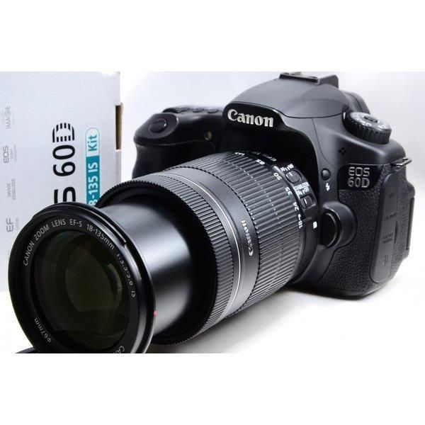 キヤノン Canon EOS 60D レンズセット 美品 ストラップ付き 23105124