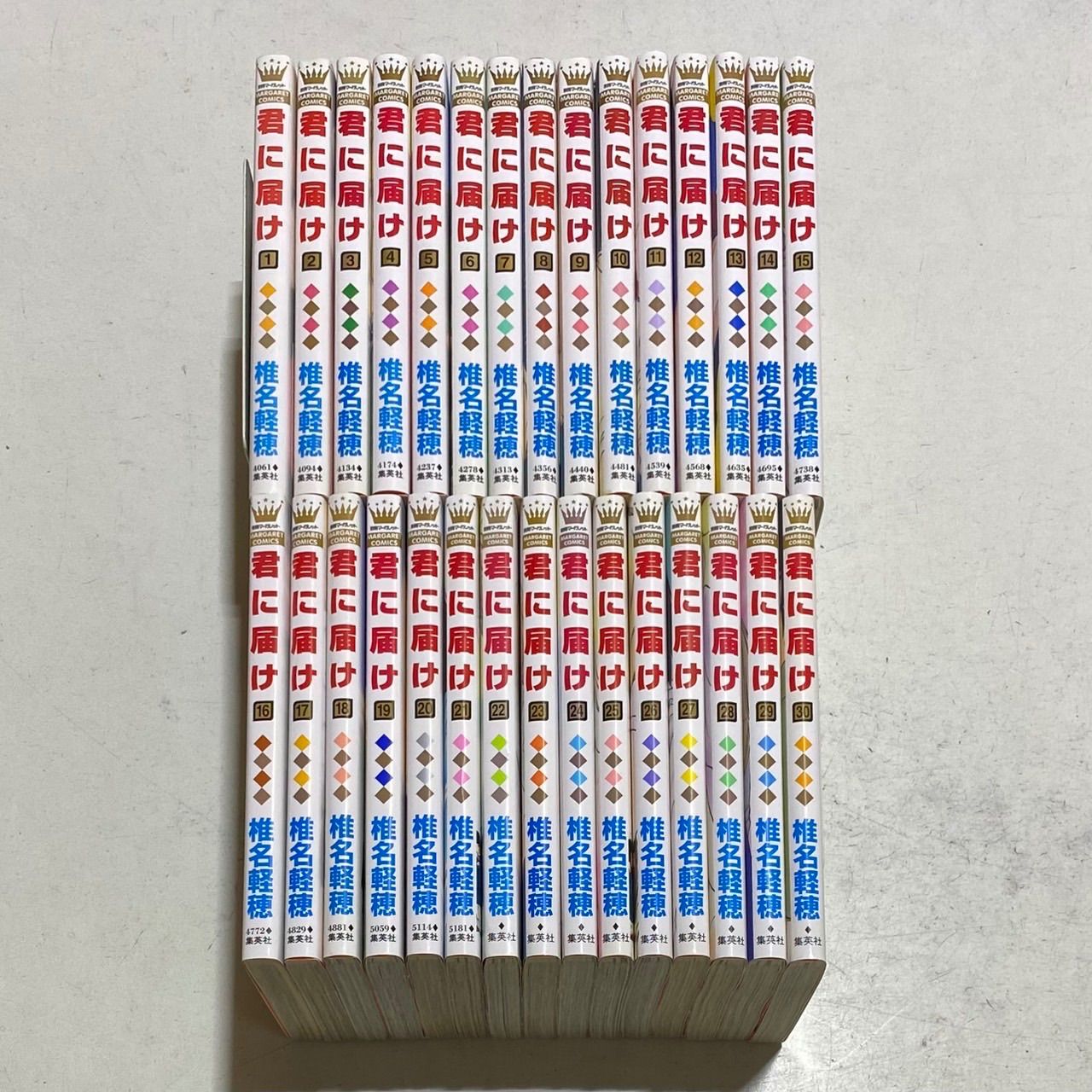 君に届け コミック 全30巻完結セット+おまけ付き! 椎名軽穂 君に届け コミック 全30巻完結セット+おまけ付き! 椎名軽穂