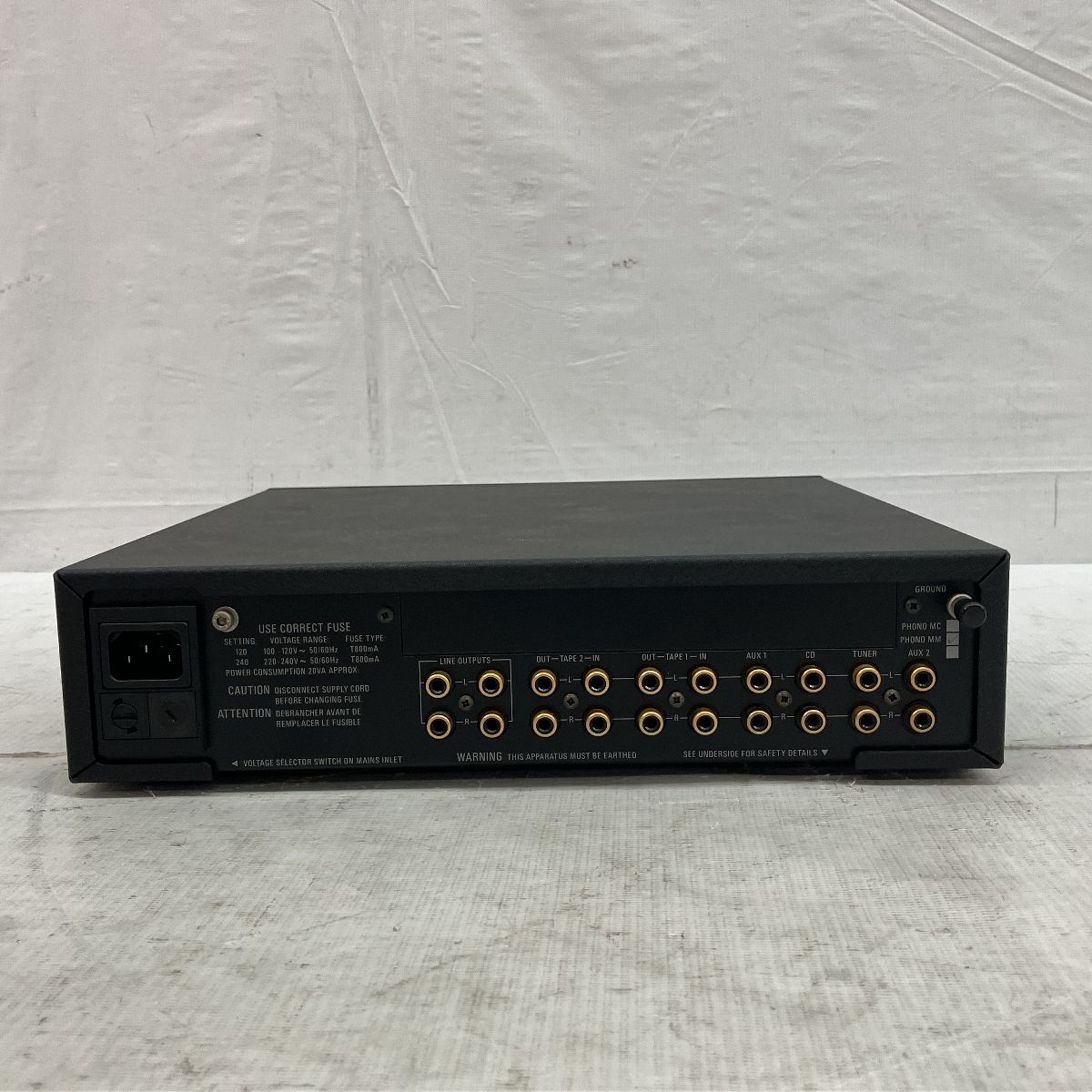 LINN（リン）プリアンプ WAKONDA-L Linn Wakonda Stereo Preamplifier; Remote; Black - The Music Room
