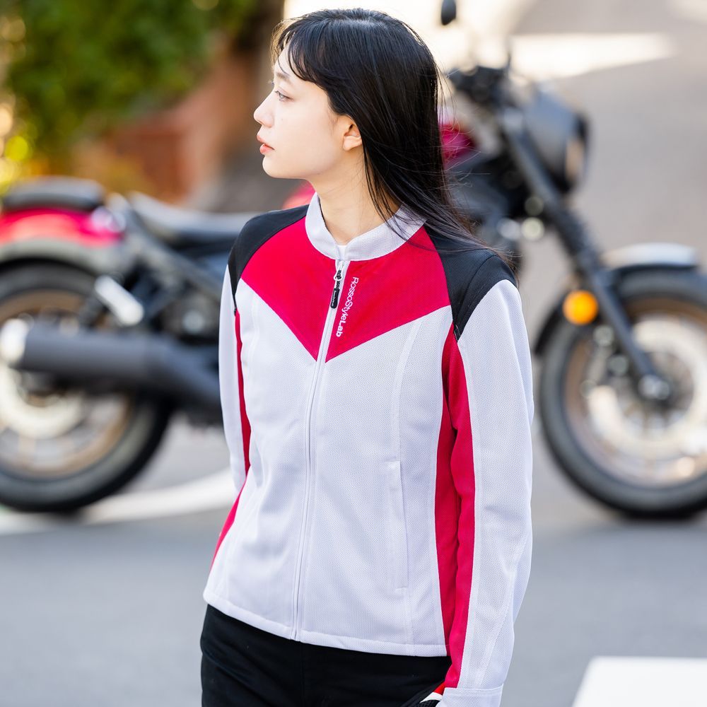 ジャケット ライダースメッシュジャケット