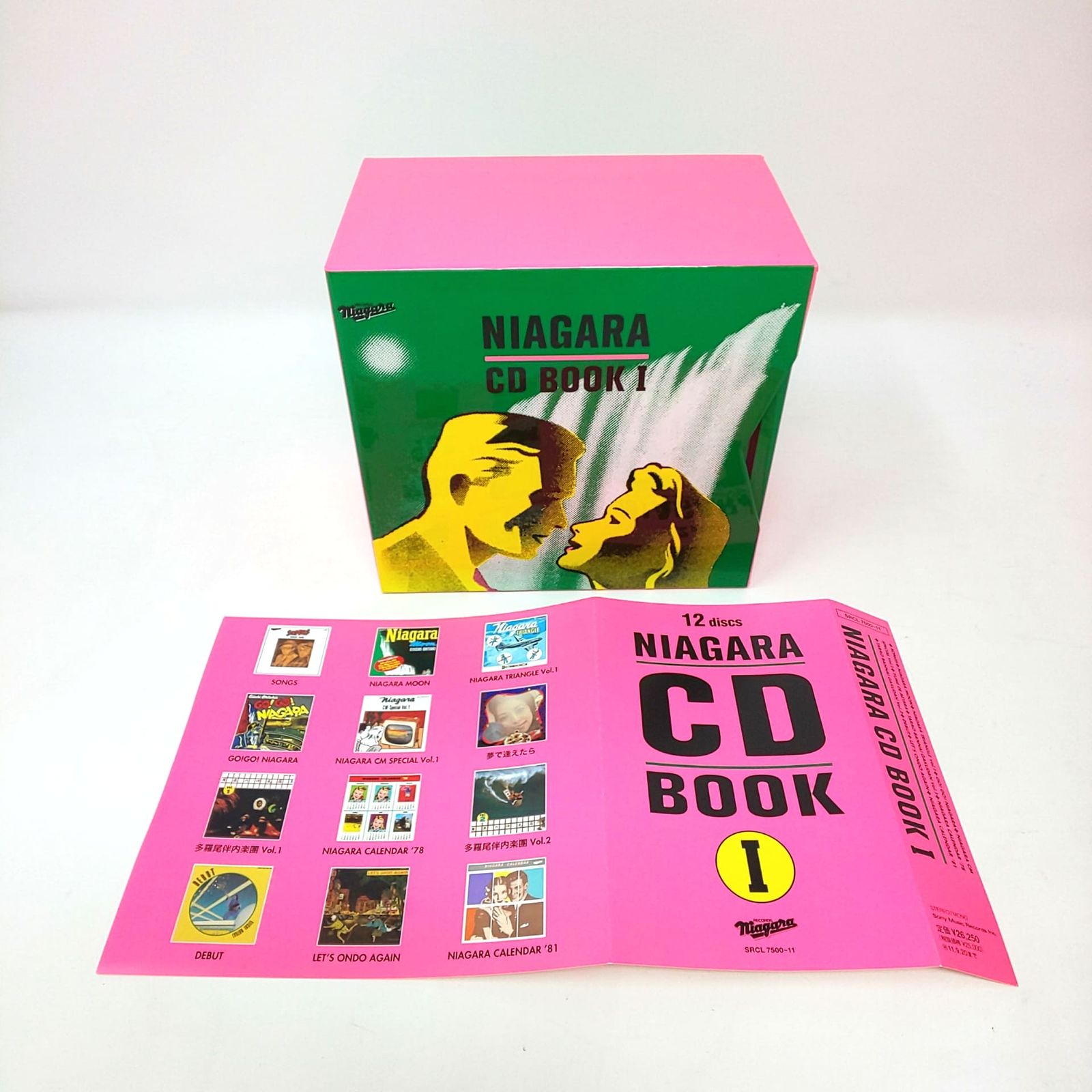 552A-07 NIAGARA CD BOOK Ⅰ Ⅱ 完全生産限定盤 大滝詠一 ナイアガラ 552A-07 NIAGARA CD BOOK Ⅰ Ⅱ 完全生産限定盤 大滝詠一 ナイアガラ