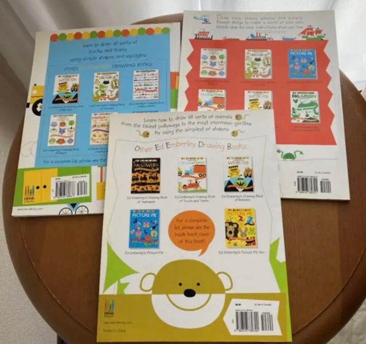 英語版 3冊 エドエンバリー ドローイングブック お絵描き本 - メルカリ