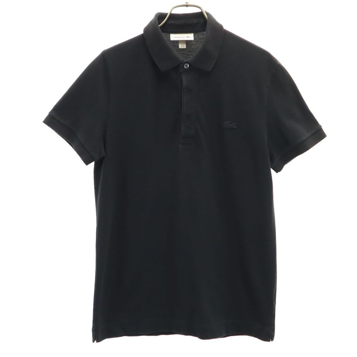 【新品・未使用】LACOSTE ラコステ 半袖ポロシャツ ブラック S LACOSTE（ラコステ） 半袖ポロシャツ ブラック | セレクト