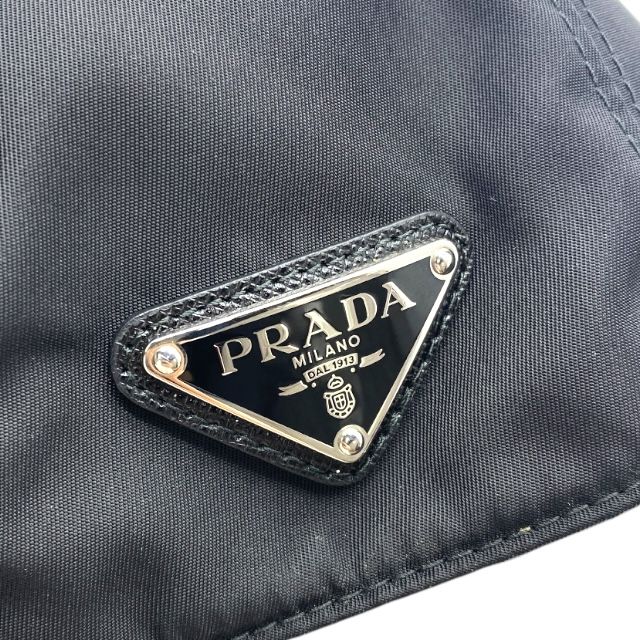 安心で買い物ください。 プラダ 2HC274 Re Nylon 帽子 ベースボールキャップ ナイロン トライアングルロゴ プレート ブラック PRADA サイズ XL メンズ 感 人気モデル 定番デザイン