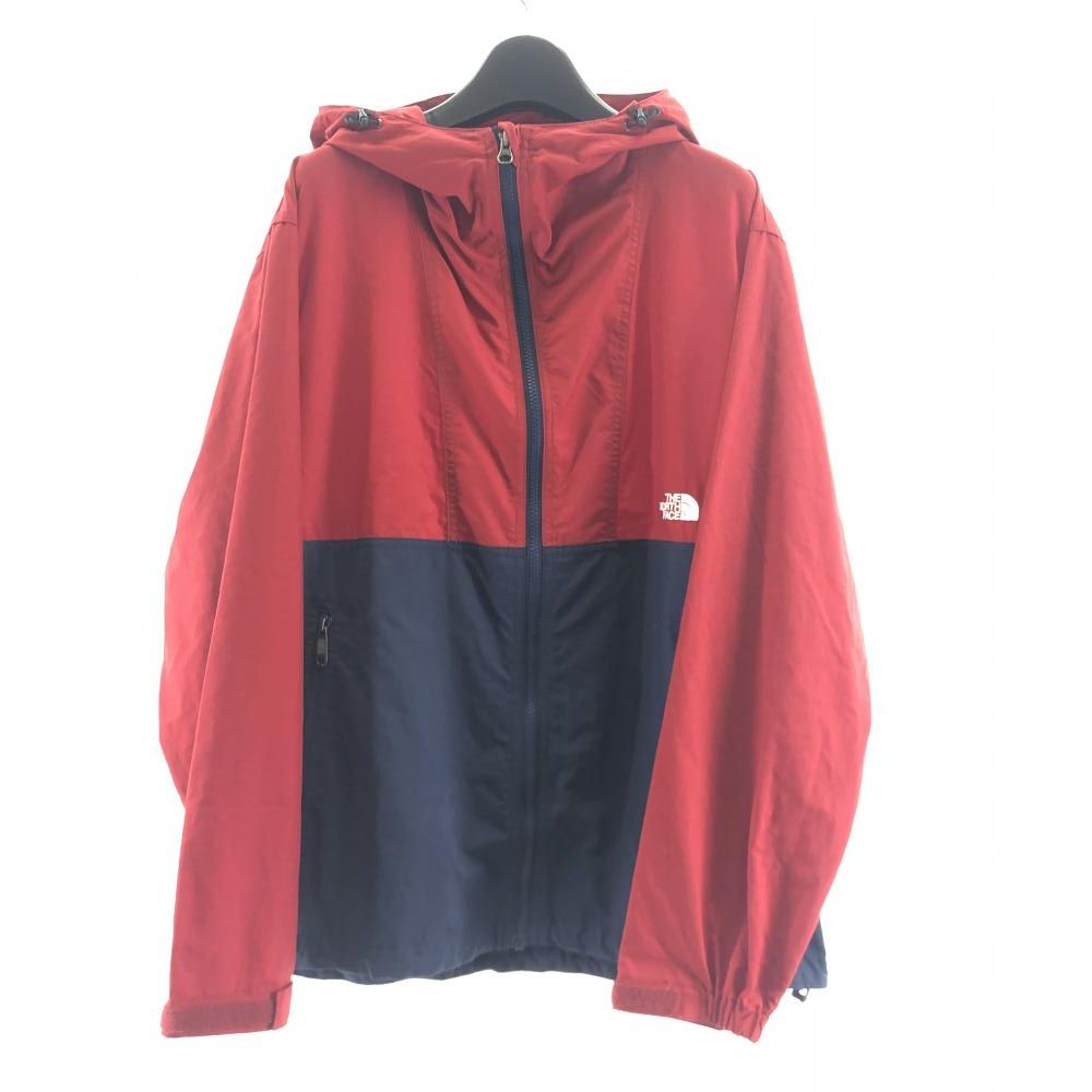 【中古】THE NORTH FACE NP71530　コンパクトジャケット　レッド　サイズＭ ノースフェイス [17]