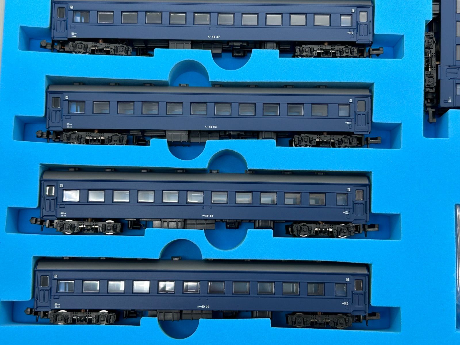 A-1574 スハ45系 急行「ニセコ」1号C62お別れ三重連列車 9両セット