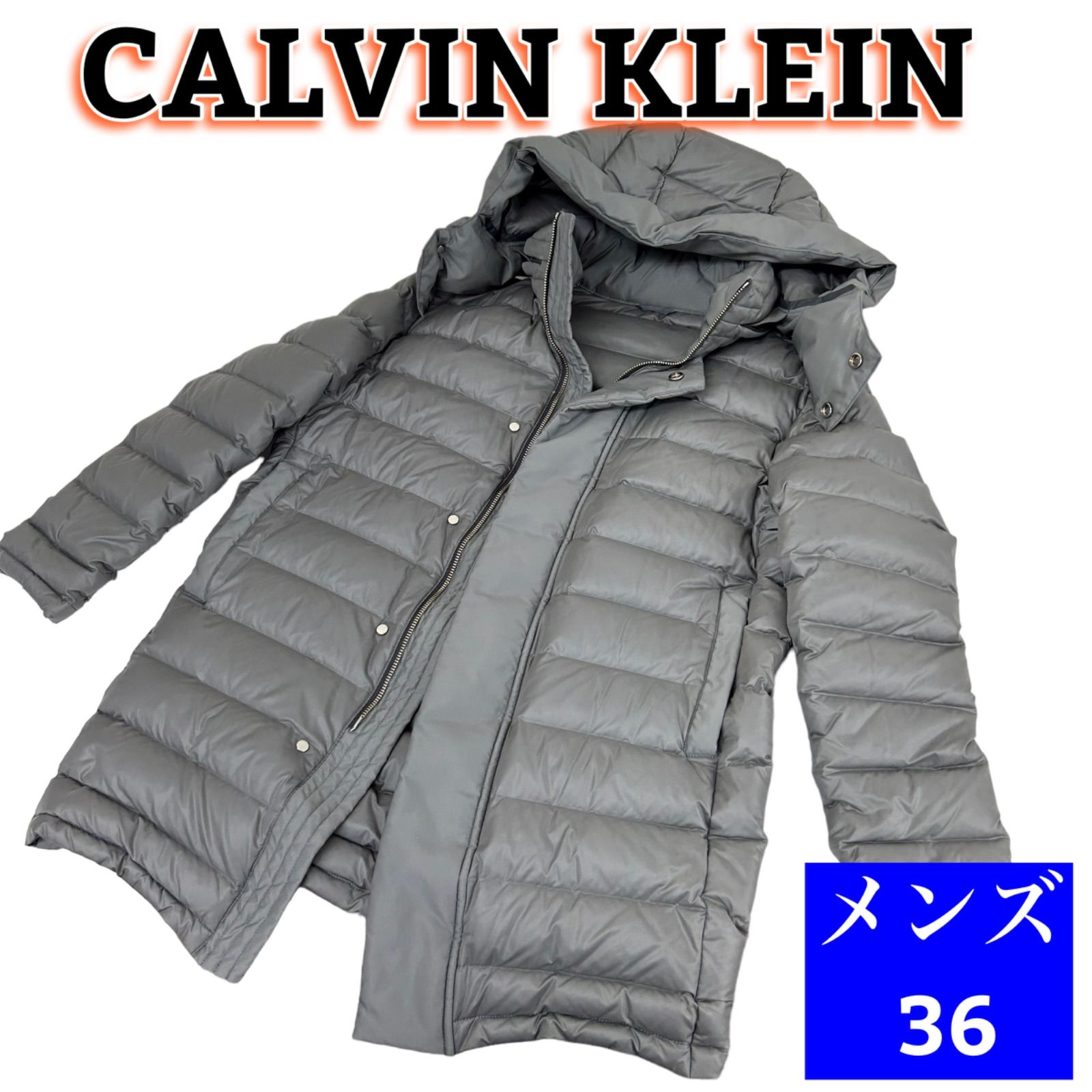 美品】CALVIN KLEIN カルバン クライン メンズ ダウンジャケット