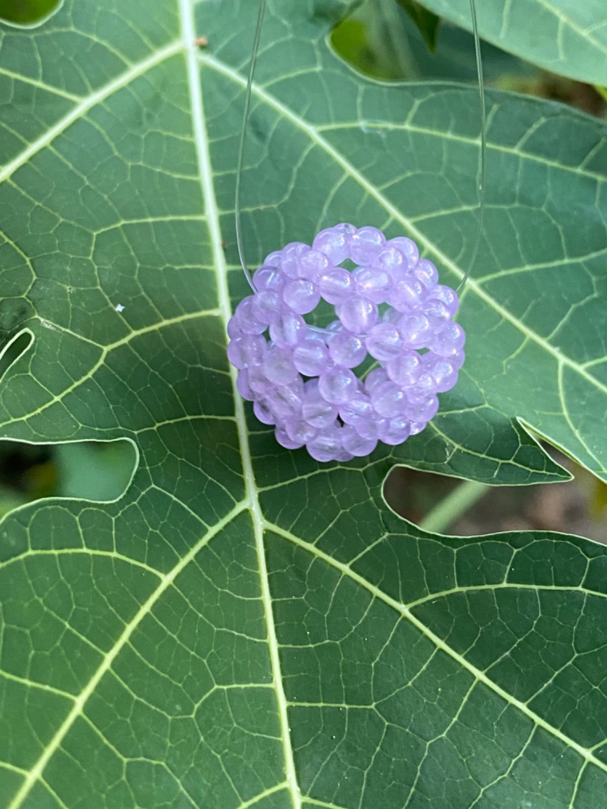 ラベンダーアメジスト×クリスタル　神聖幾何学フラーレン ラベンダーアメジスト×クリスタル 神聖幾何学フラーレン その他