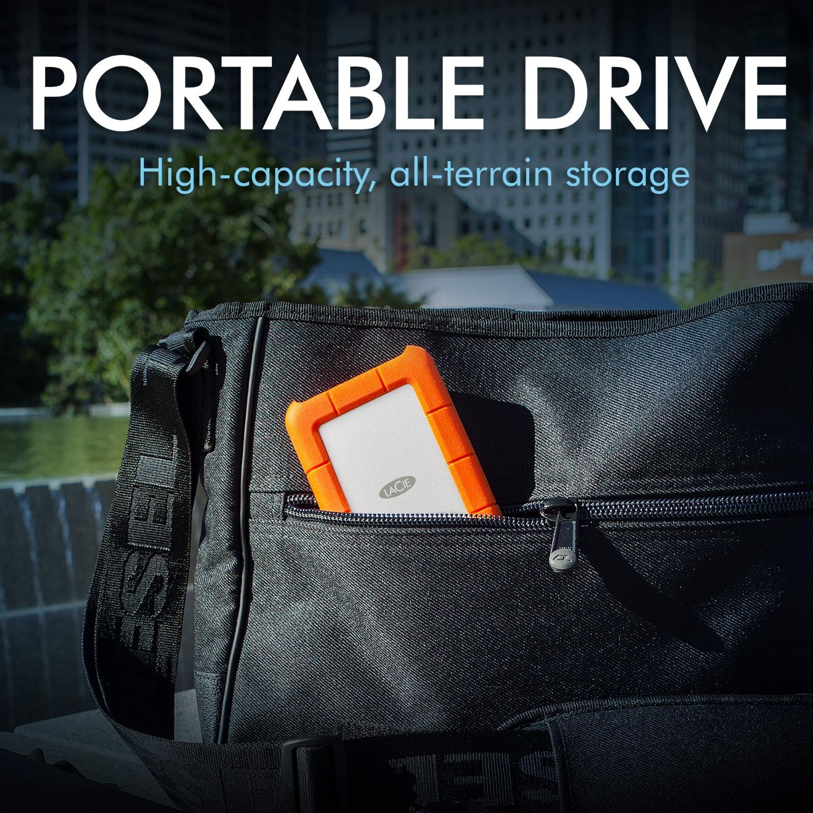 ラシー LaCie ポータブルHDD ハードディスク 2TB Rugged Mini USB3.0 Mac/iPad/Windows対応 [ 耐落下性 耐衝撃性 耐雨性 ] 外付けHDD 国内正規代理店品