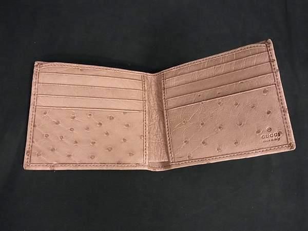 □極上□本物□新品□未使用□ GUCCI グッチ オーストリッチ 財布  