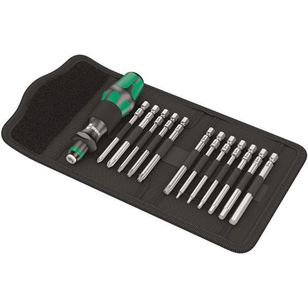WERA ヴェラ 13点組 差替え式 ドライバーセット プラス トルクス ヘックス 004171 工具 ツール DIY 作業工具 道具