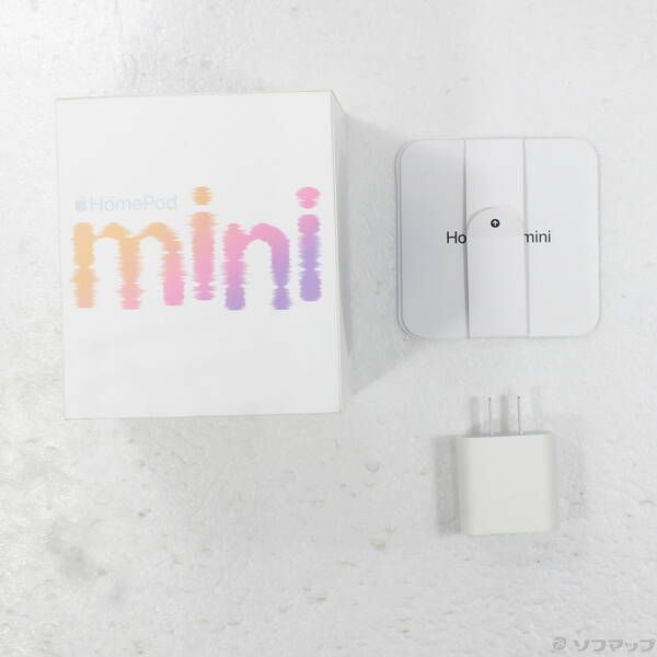 Apple◇Bluetoothスピーカー HomePod mini MY5H2J/A A2374 [ホワイト