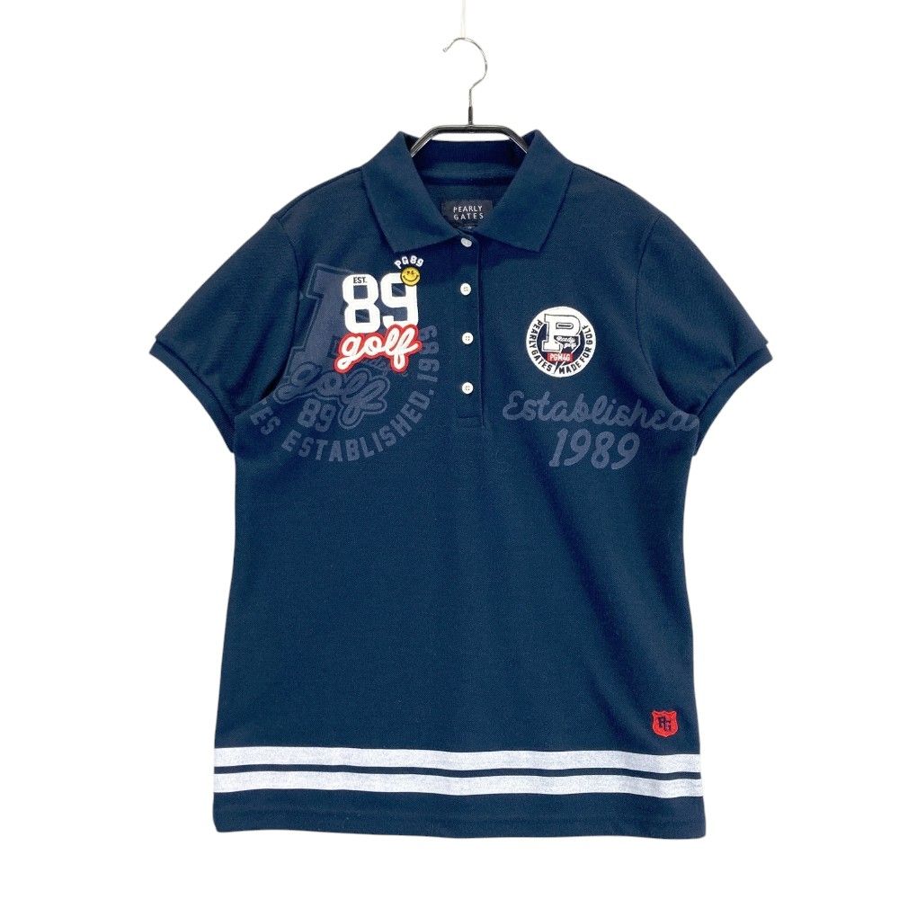 サイズ：0 PEARLY GATES パーリーゲイツ 半袖ポロシャツ ニコちゃん