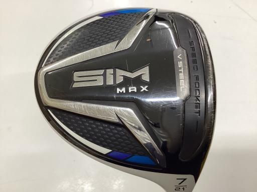 中古 SiM max 3W 7X tourad テーラーメイド リシャフト 中古】 テーラーメイド SIM MAX 7W フェアウェイウッド FW