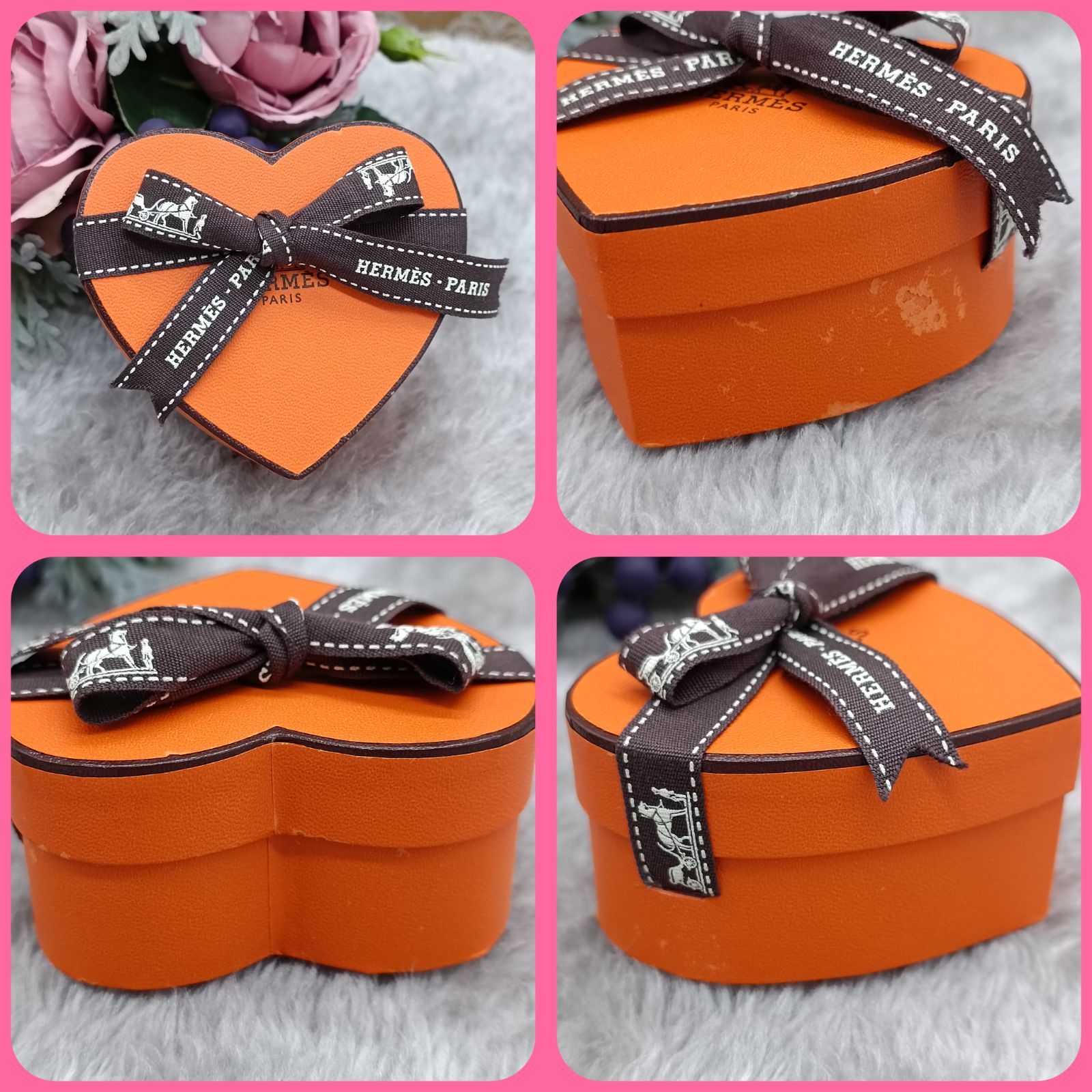 HERMES 》 ☆未使用☆ エルメス スカーフリング ティータイム