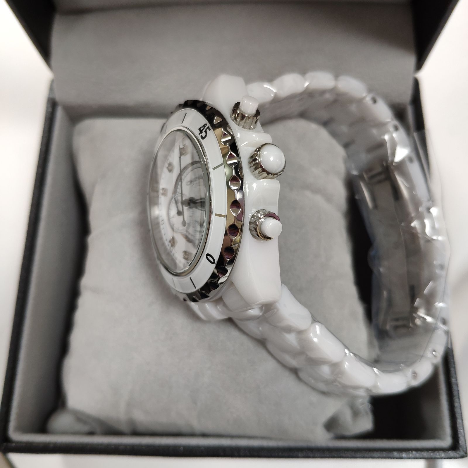 シャネル CHANEL J12 クロノグラフ 41mm H2009メンズ腕時計