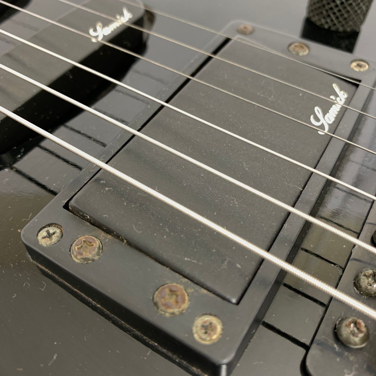 SAMICK サミック ディンキータイプ エレキギター ソフトケース付