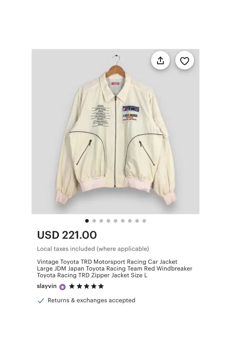 TRD トヨタ モータースポーツ ジャケット - メルカリ