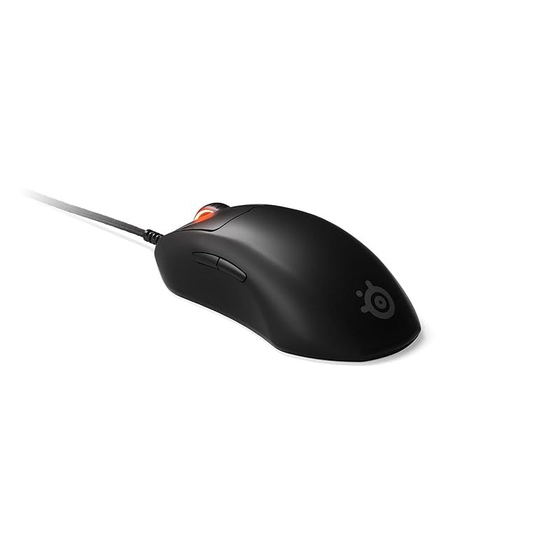 HOT，定番人気 SteelSeries ゲーミングマウス 有線 Prime + Prestige OMスイッチ TrueMove Pro+搭載 内蔵OLEDディスプレイ ブラック 1 周辺機器