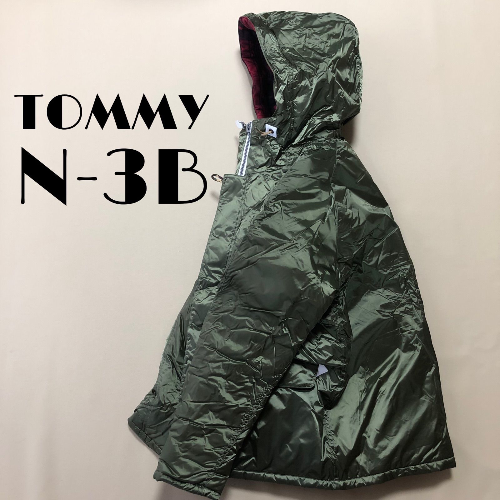 新品M TOMMY トミー DIAPLEX N-3B フライトジャケット 261 - Re:shoe