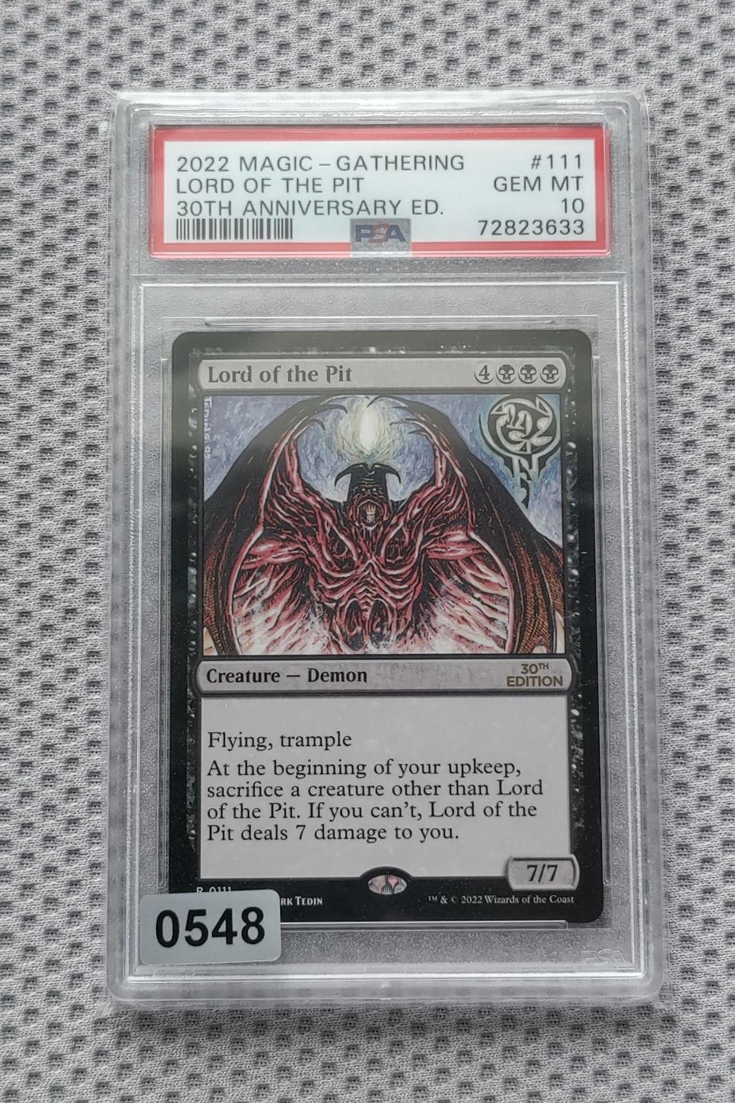 奈落の王 Lord of the Pit 30th Anniversary Edition 英)奈落の王