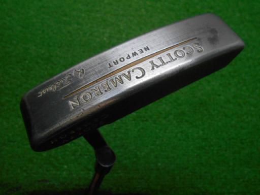 タイトリスト SCOTTY CAMERON NEWPORT ガンブルー パター PT Micro Step フレックスその他 メンズ 男性用 右利き 右用 Eランク ゴルフクラブ