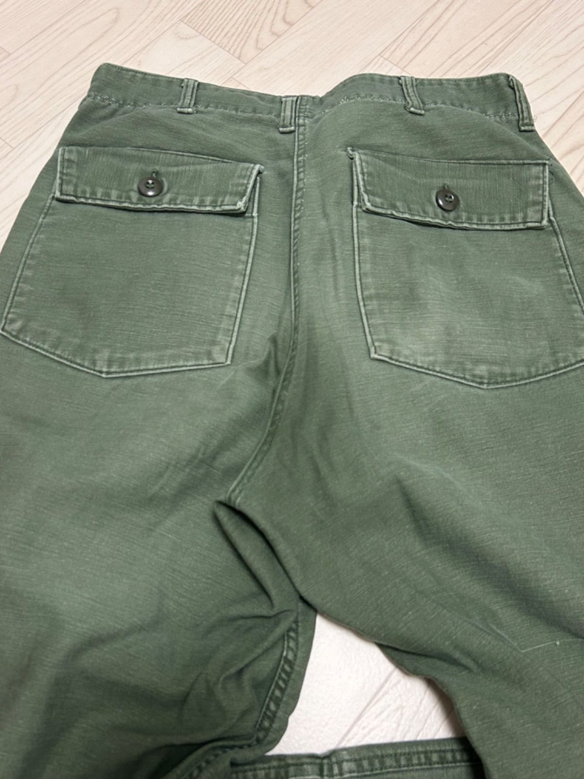 ベイカー パンツ 70s アメリカ軍 usarmy ファティーグ ダブル