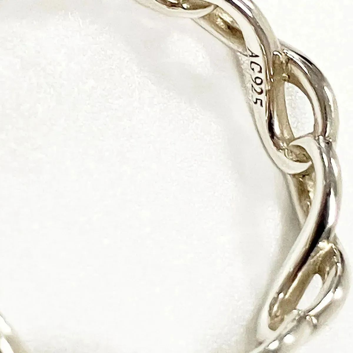 TIFFANY&Co. ティファニー インフィニティ ナロー バンドリング 925 6 